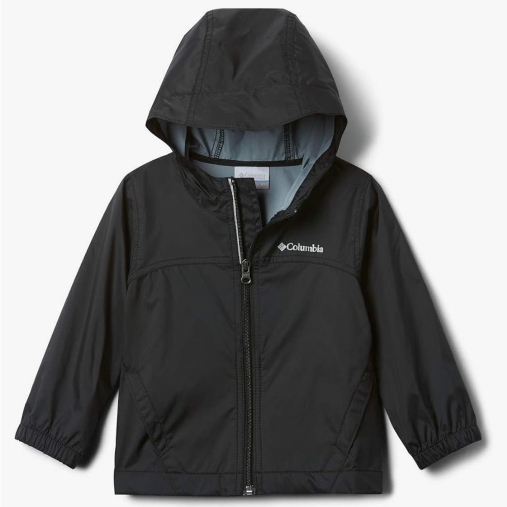 Columbia Kids Glennaker Rain Jacket 3t black hooded